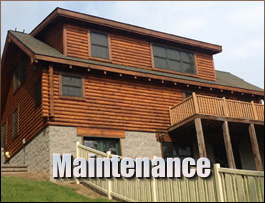 Bland County, Virginia Log Home Maintenance