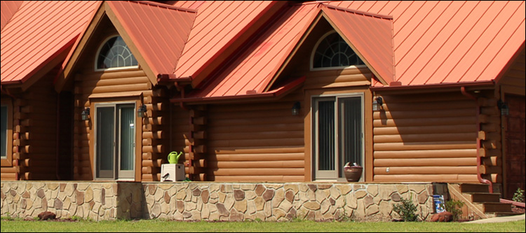 Log Home Sealing in Bland County, Virginia